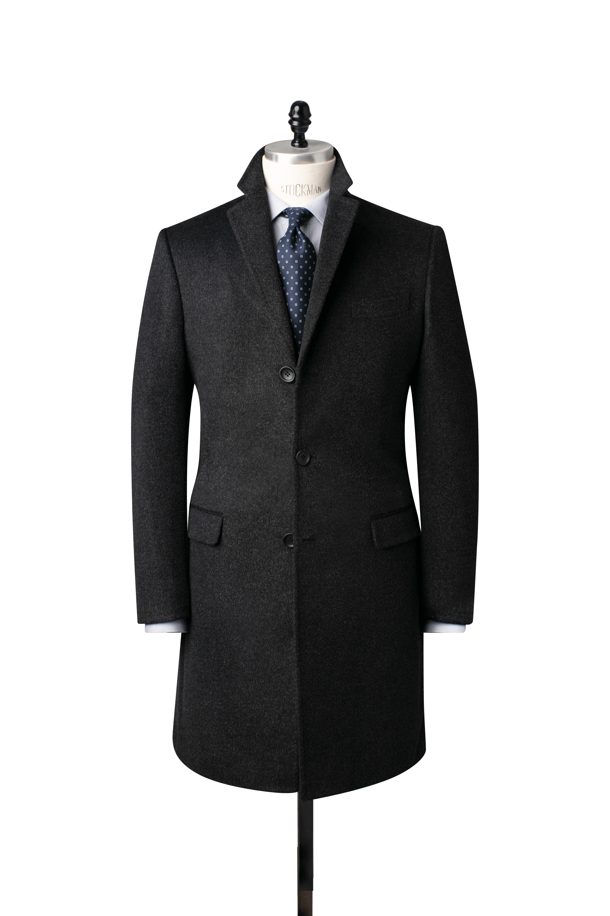 Knot Standard Black Overcoat by Knot Standard