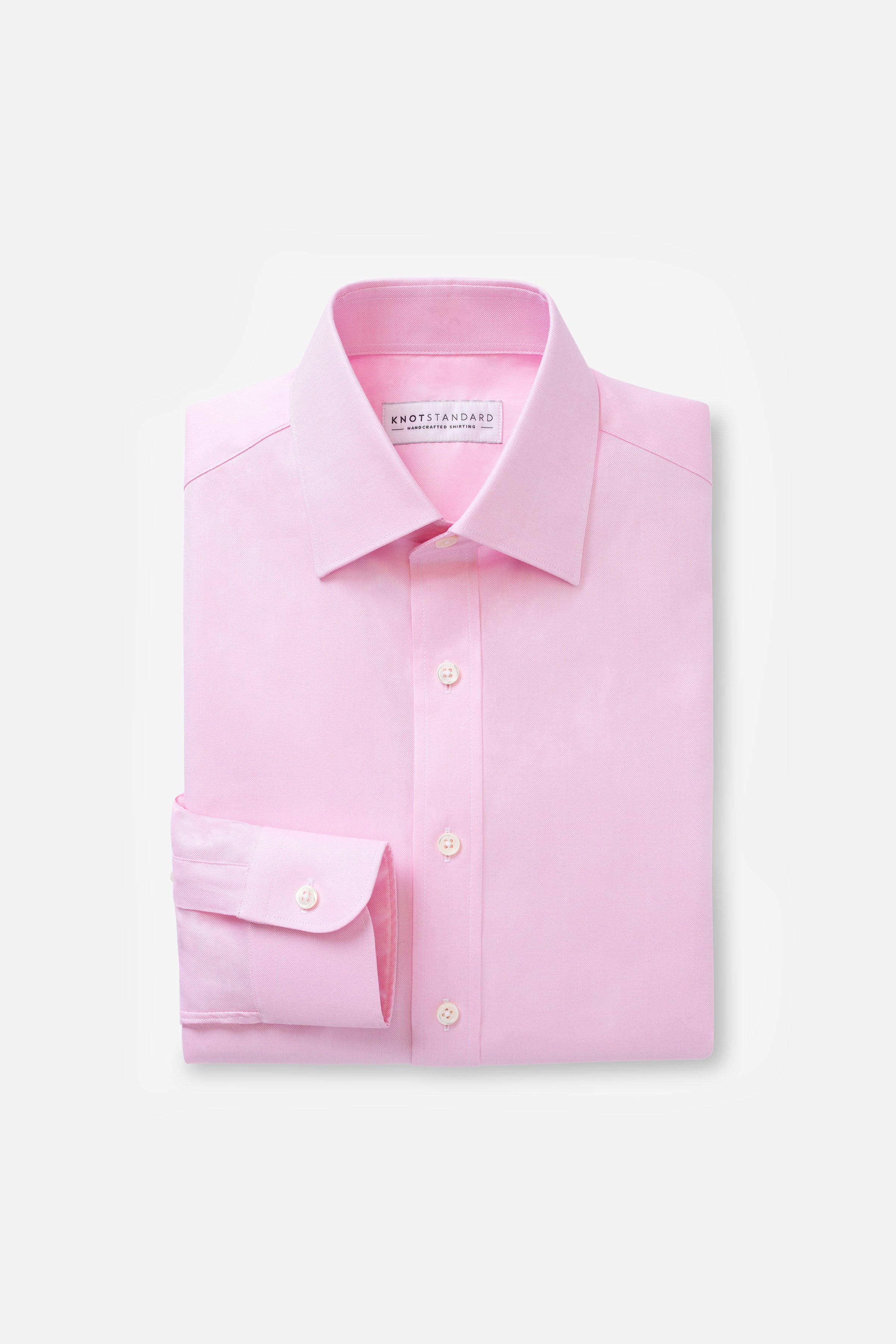 women's pink oxford shirt