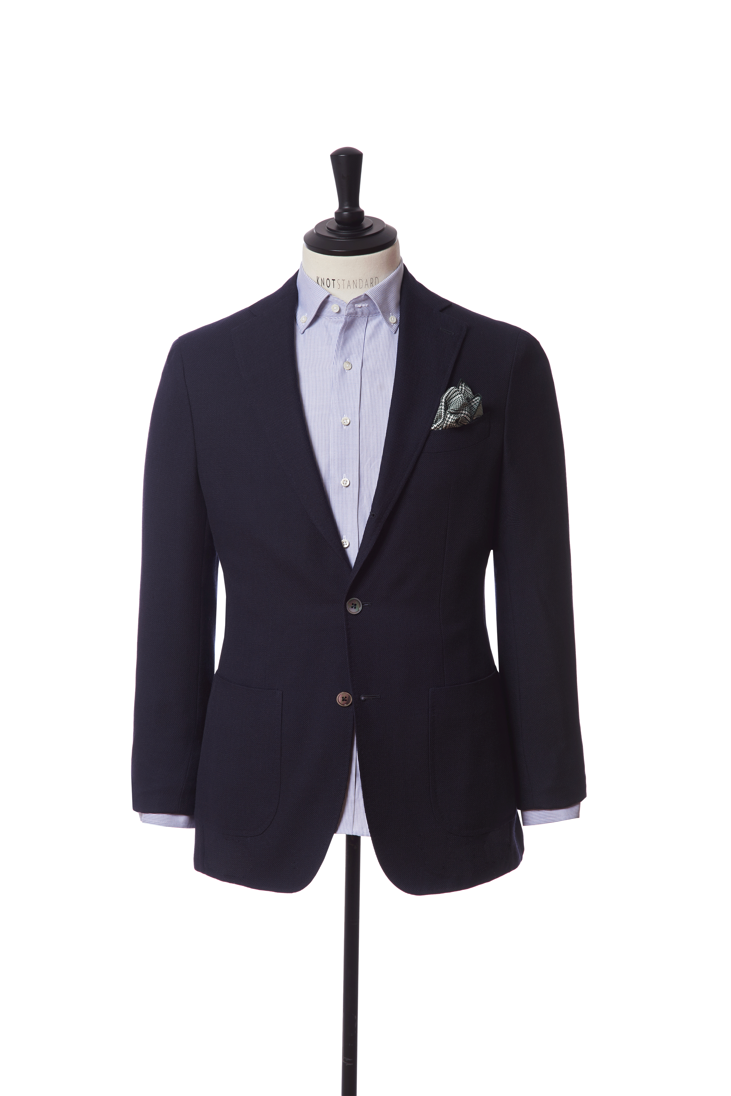 Dormeuil Navy Cosmos Blazer By Knot Standard