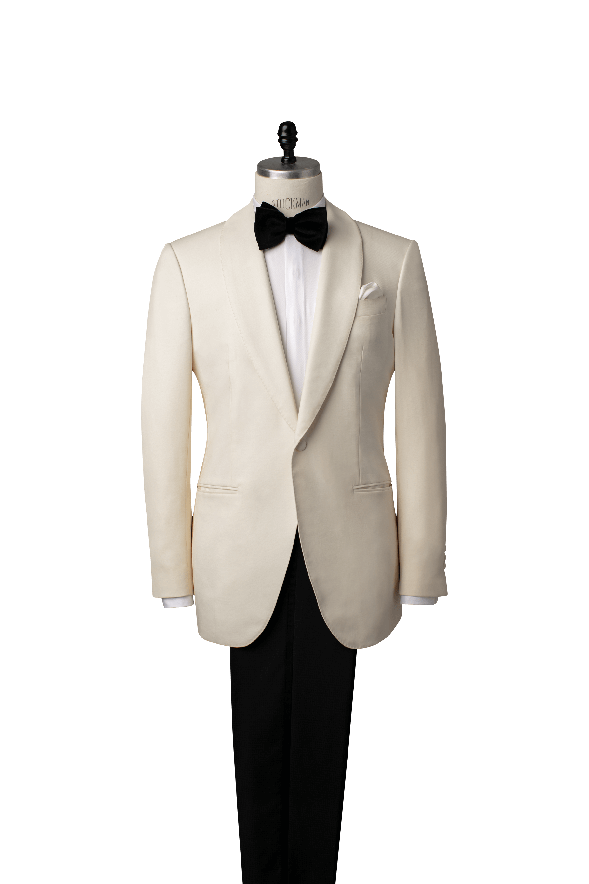 Knot Standard Ivory Dinner Jacket by Knot Standard