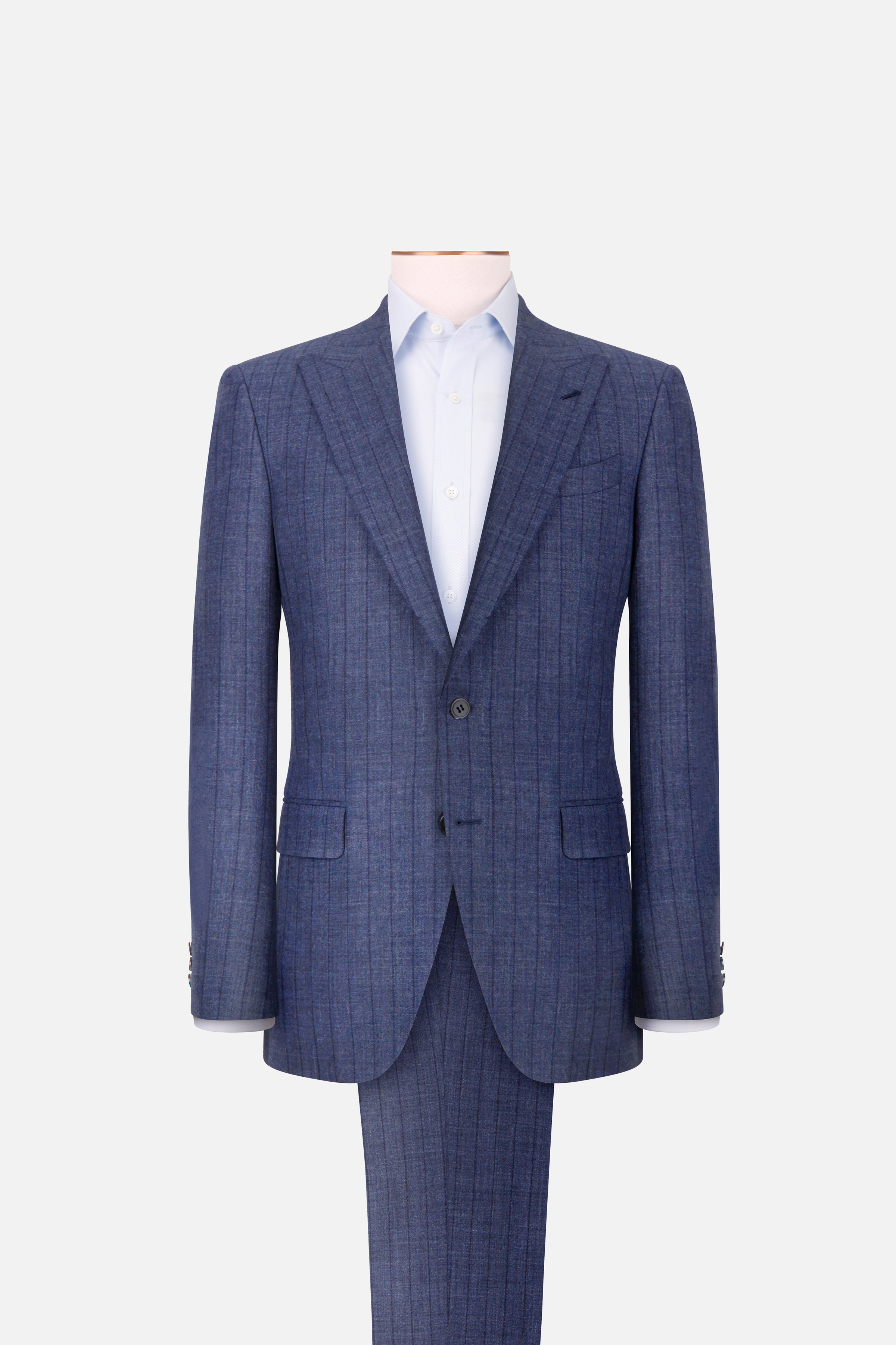 burton blue suit