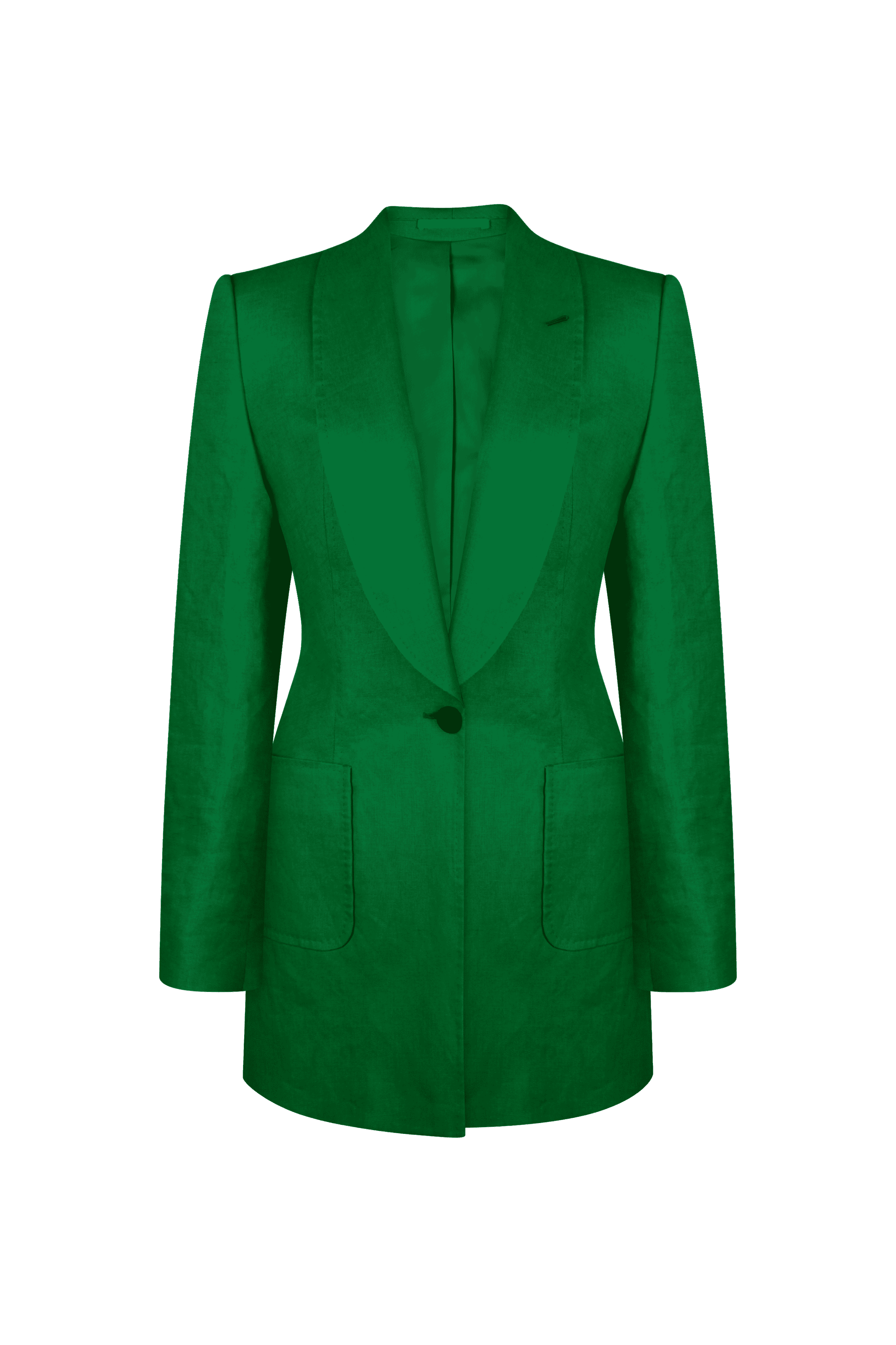 Knot Standard Emerald Green Linen Wide-Leg Pant by Knot Standard